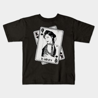 Retro Pj Harvey 80s card Style Kids T-Shirt